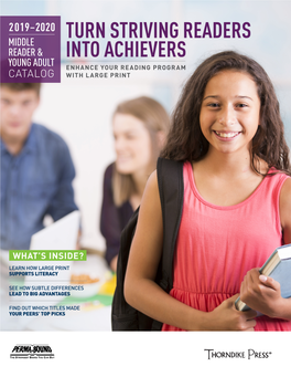 Turn Striving Readers Into Achievers