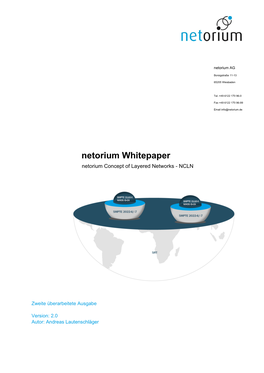 Netorium Whitepaper Netorium Concept of Layered Networks - NCLN