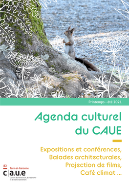 Agenda Culturel Du CAUE