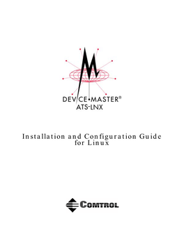 Devicemaster ATS-NTE Installation and Configuration Guide