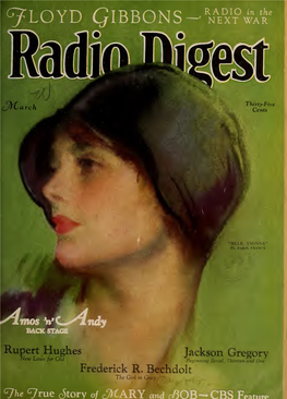 Radio Digest, 1929-1930