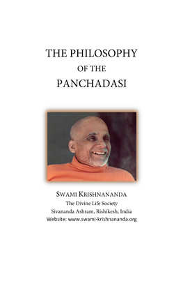 The Philosophy of the Panchadasi