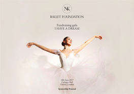 NK Ballet Foundation - Fundraising Gala