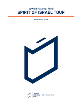 Spirit of Israel Tour