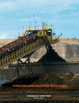 Extracting More Value from the Oil Sands