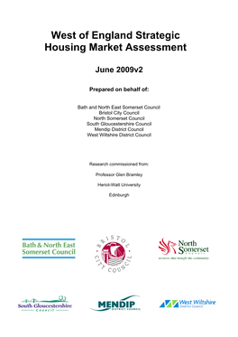 Strategic Housing Market Assessment at the West of England