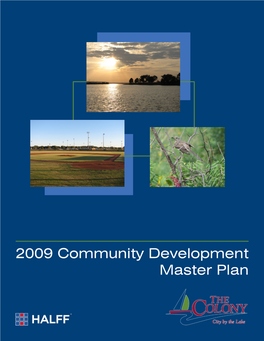 2009 Community Development Master Plan