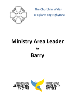 Ministry Area Leader Barry
