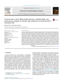 Multi-Model Inference, Visibility Fields, and Point Process Analysis of A