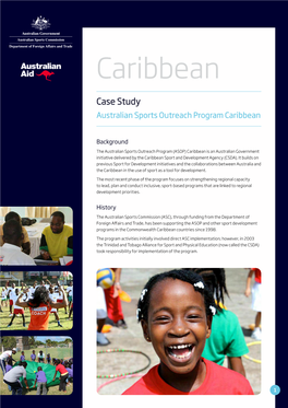 Australian Sports Outreach Program Caribbean