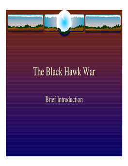 The Black Hawk War