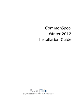 Installation Guide