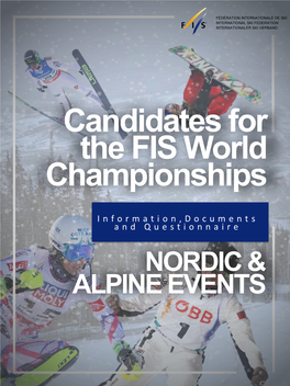 Candidates for the FIS World Championships