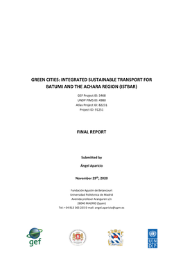 Evaluation Report-Green Cities-GEF