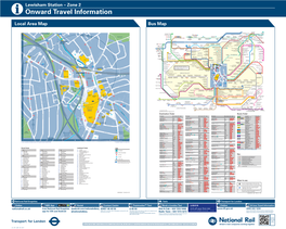 Local Area Map Bus Map