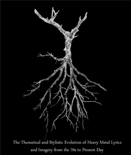 The Thematical and Stylistic Evolution of Heavy Metal Lyrics and Imagery from the 70S to Present Day