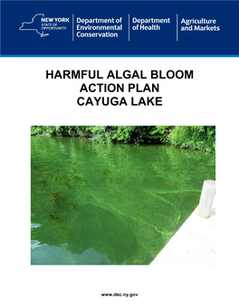 Harmful Algal Bloom Action Plan Cayuga Lake