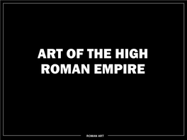 Art of the High Roman Empire