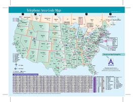 Area Code Map Printv