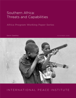 Southern Africa: Threats and Capabilities