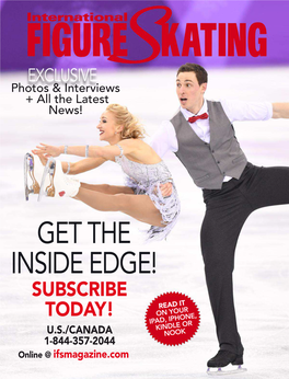KIRSTEN MOORE-TOWERS & 10 MICHAEL MARINARO Leading the Charge in Canadian Pairs