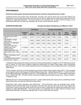 2011-10-20 16.08 Intrepid Capital Funds 3Rd Quarter Portfolio