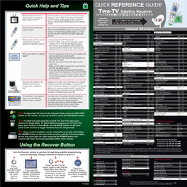 Satellite Receiver What Should I Do If I Have a Check to Make Sure Your TV Is Set to the Correct HIGH DEFINITION Snowy Picture (Or a Blue Or Channel Or Input