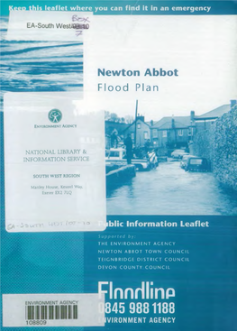 Newton Abbot Flood Plan