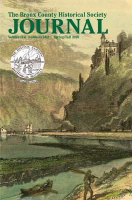 The Bronx County Historical Society JOURNAL Volume LVII Numbers 1&2 Spring/Fall 2020 Picturesque America