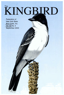 The Kingbird Vol. 53 No. 3