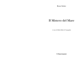 Il Mistero Del Mare