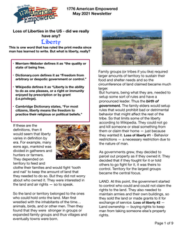 Final May Newsletter E