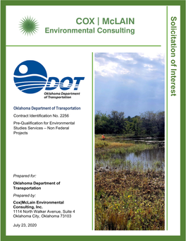 Ec-2256-Cox Mclain Environmental Consulting