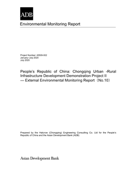 Environmental Monitoring Report