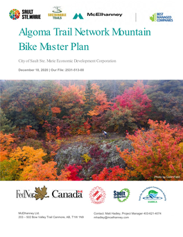 Algoma Trail Network Mountain Bike Master Plan