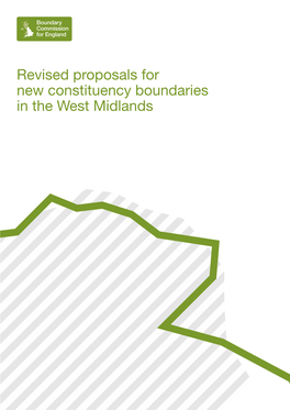 Initial Proposals for New Parliamentary Constituency Boundaries in The