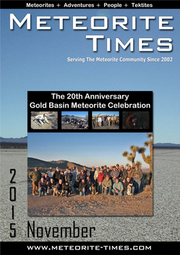 Meteorite-Times 2015 11.Pdf