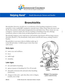 Bronchiolitis (RSV)