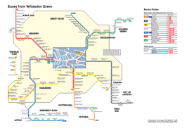 Buses from Willesden Green 302 Mill Hill Broadway Route Finder