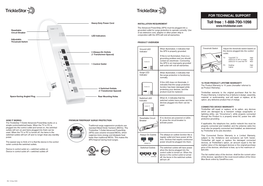 TS1104 Advanced Powerstrip Instructions