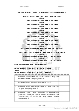 Pil/170/2017 Judgment