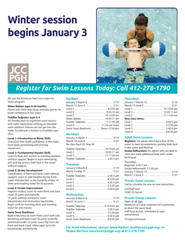 Swim Lessons Winter Session Layout 1