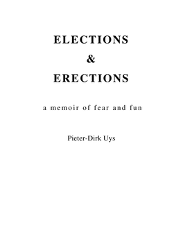 Elections & Erections