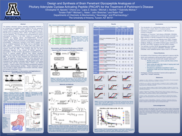 PACAP) for the Treatment of Parkinson’S Disease Christopher R