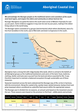 Aboriginal Coastal Use