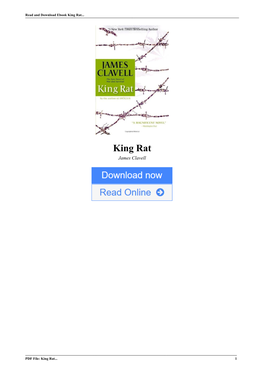 King Rat by James Clavell