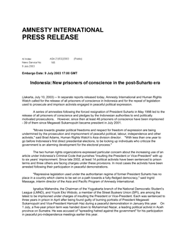 Press Release