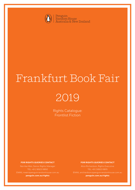 Frankfurt Book Fair 2019