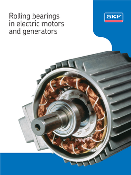 6230 Rolling Bearings in Electric Motors and Generators
