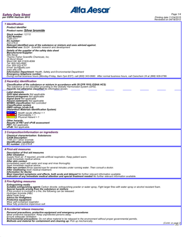 Safety Data Sheet